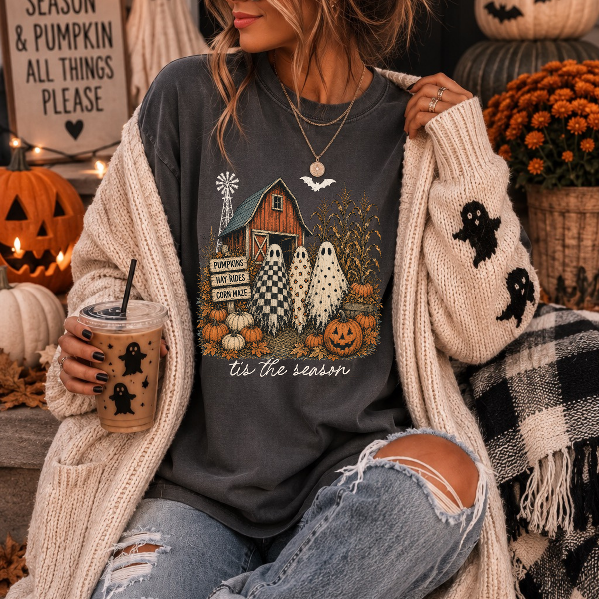 Ghost in The Corn Field Tee