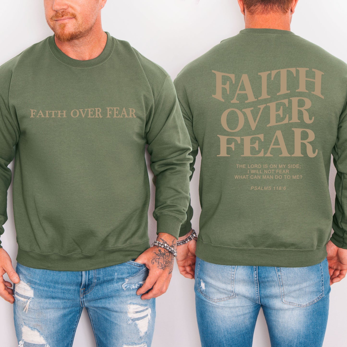 Faith Over Fear Crewneck