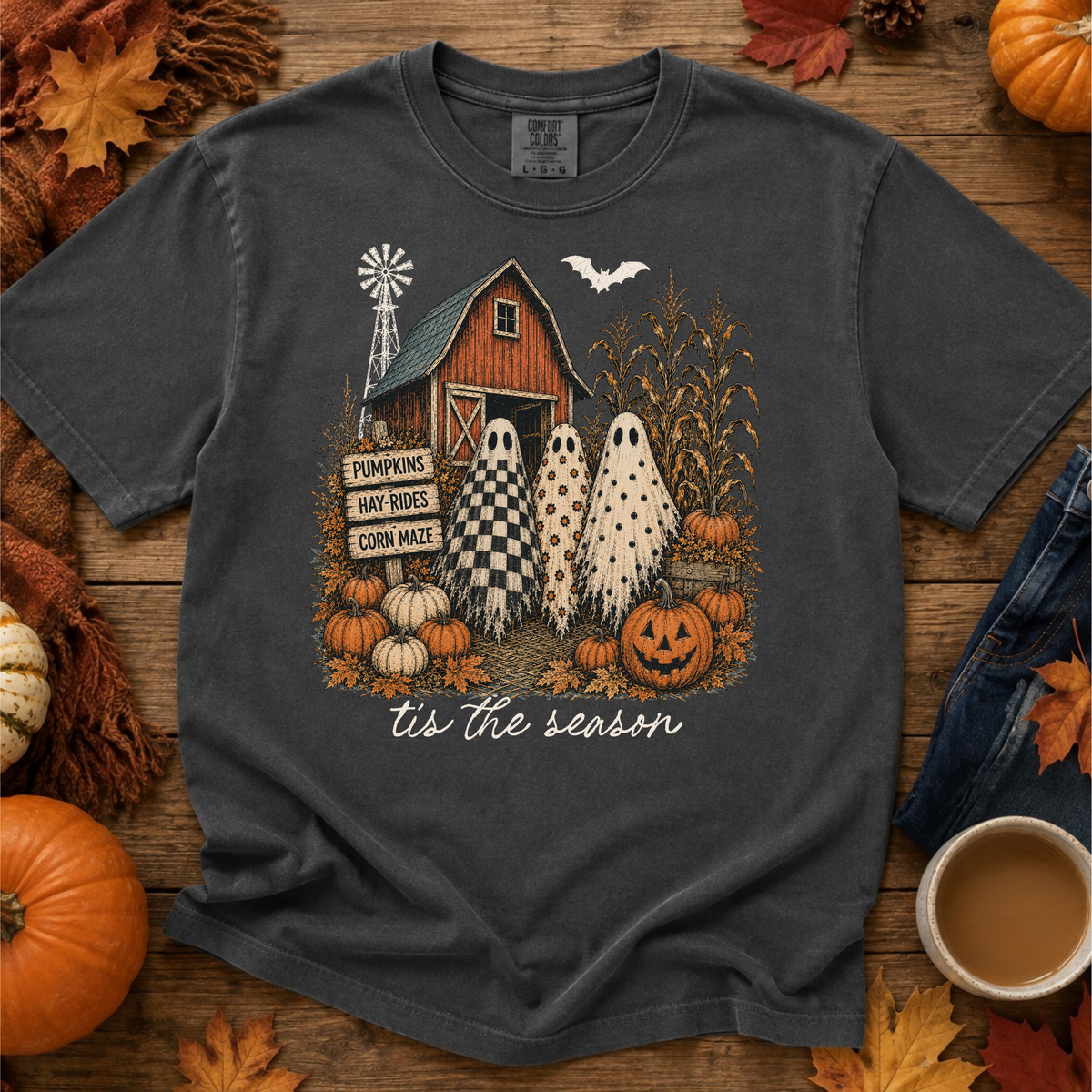 Ghost in The Corn Field Tee