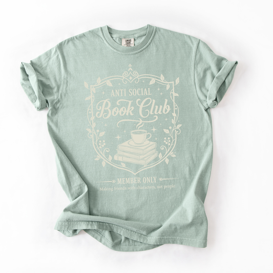 Cassidy's Anti-Social Book Club T-Shirt