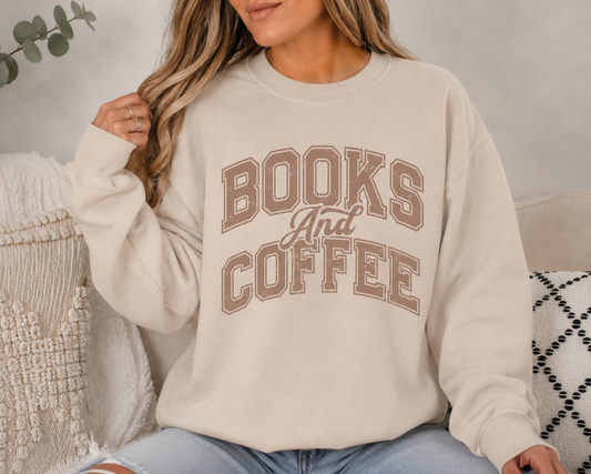 Jessica's Book's and Coffee Crewneck