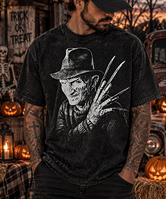 “Never Sleep Vintage Horror Tee”